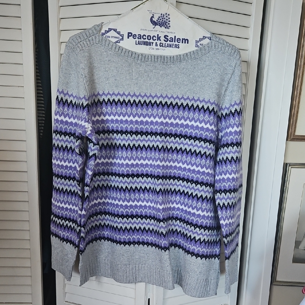 Great Boatneck Tunic Length Sweater